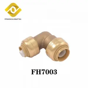 Factory wholesale Rugged and durable Brass Compression Elbow Fittings