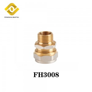 Suitable for various piping systems PEX Compression Fitting
