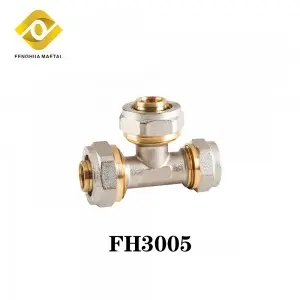 Suitable for various piping systems PEX Compression Fitting