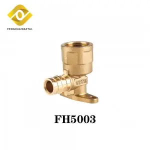 One-piece forging construction that is pressure-resistant and explosion-prooflong-lasting and dependable performance Brass PEX Fittings