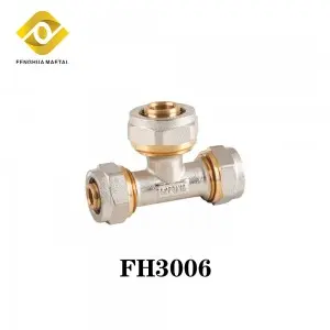 Suitable for various piping systems PEX Compression Fitting