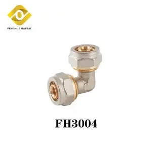 Suitable for various piping systems PEX Compression Fitting